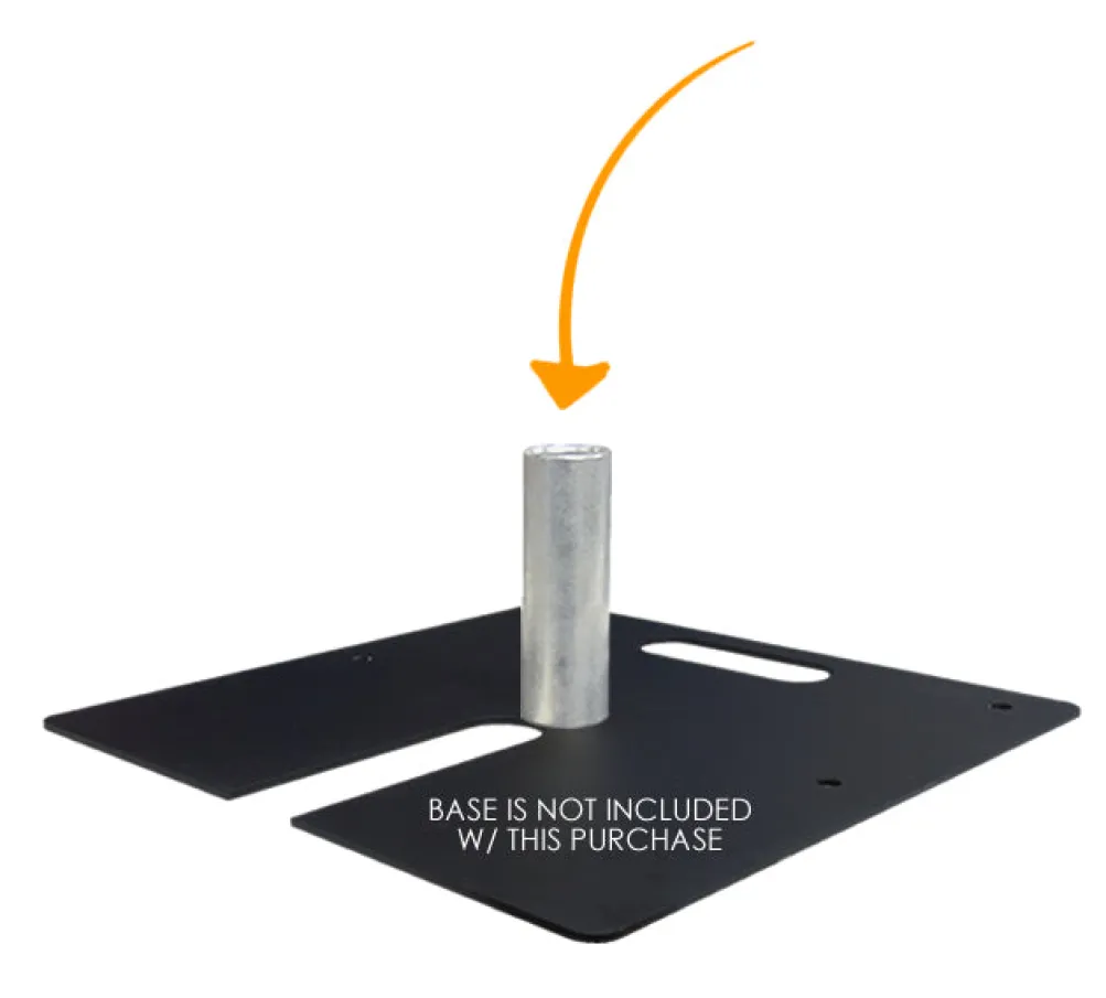 Replacement Base Pin & Screw (1.5" Diameter)