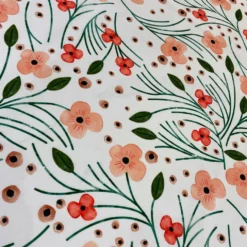 Retro Floral (Poly Print) Table Runner