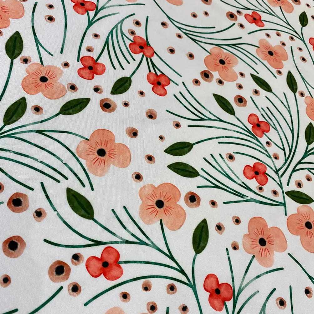 Retro Floral (Poly Print) Table Linen