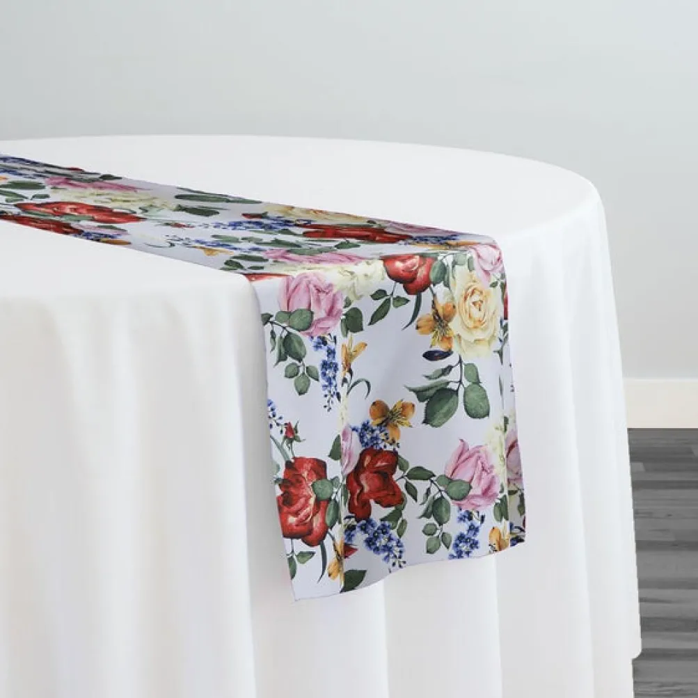 Rose Garden (Poly Print) Table Runner