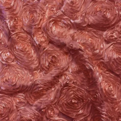 Rose Satin (3D) Table Linen in Dusty Rose