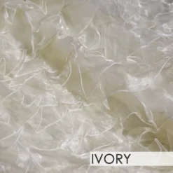 Ruffled Organza - Table Skirt (No Topper)