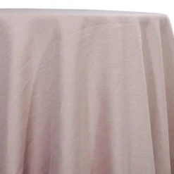 Rustic Linen Table Linen in Blush