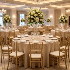 Rustic Linen Table Linen in Bone