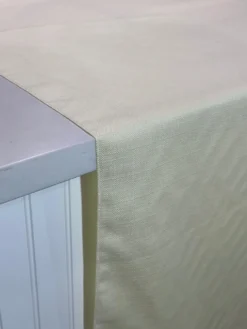 Rustic Linen Table Linen in Ivory