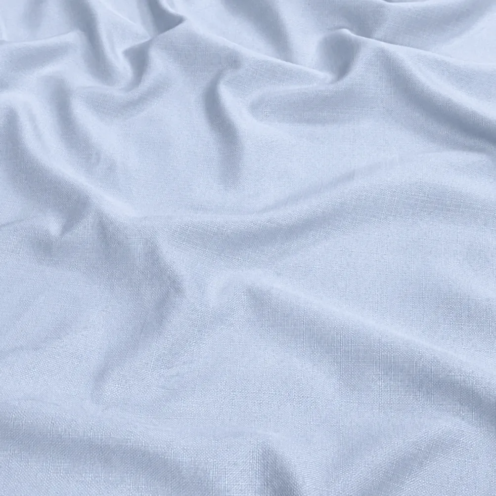 Rustic Linen Table Linen in Lt Blue