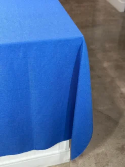 Rustic Linen Table Linen in Royal