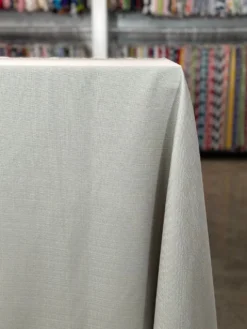 Rustic Linen Table Linen in Silver