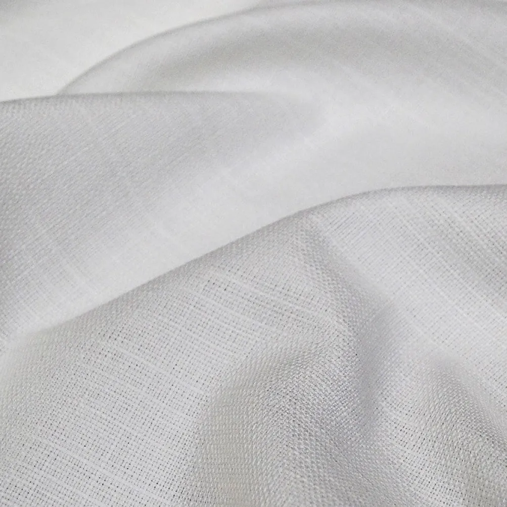 Rustic Linen Table Linen in White