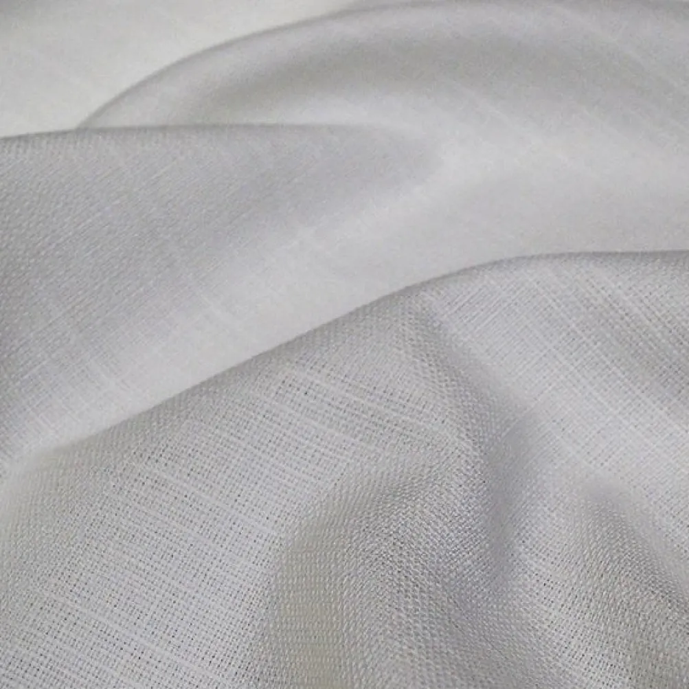 Rustic Linen Table Napkin in White