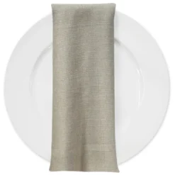 Rustic Linen Table Napkin in Wheat