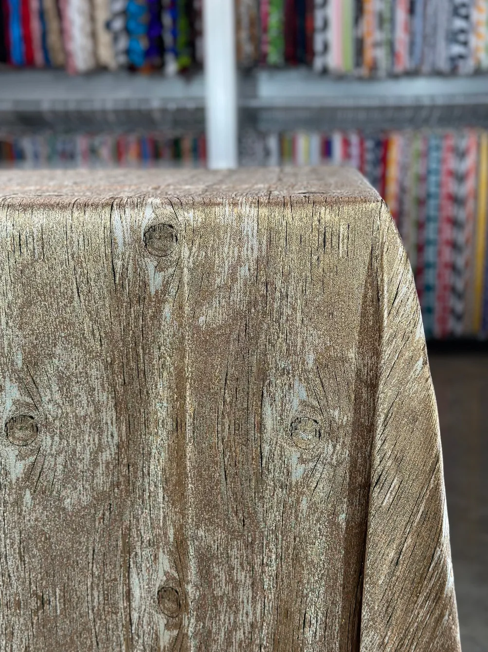 Sahara Jacquard Table Linen in Gold