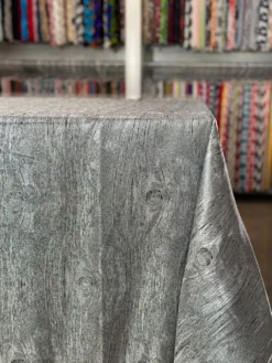 Sahara Jacquard Table Linen in Silver