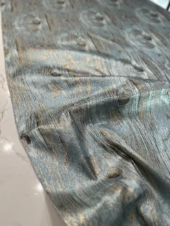 Sahara Jacquard Table Linen in Turquoise