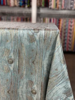Sahara Jacquard Table Linen in Turquoise
