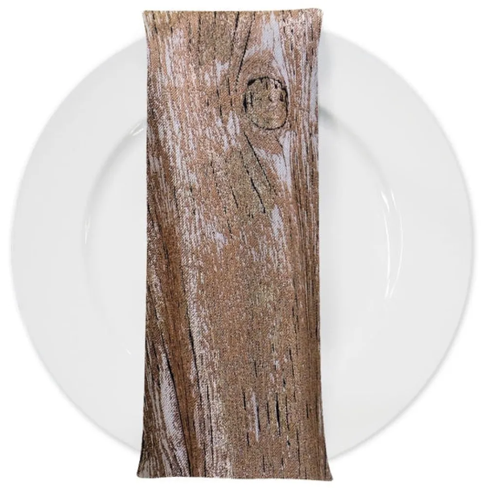 Sahara Jacquard Table Napkin in Gold