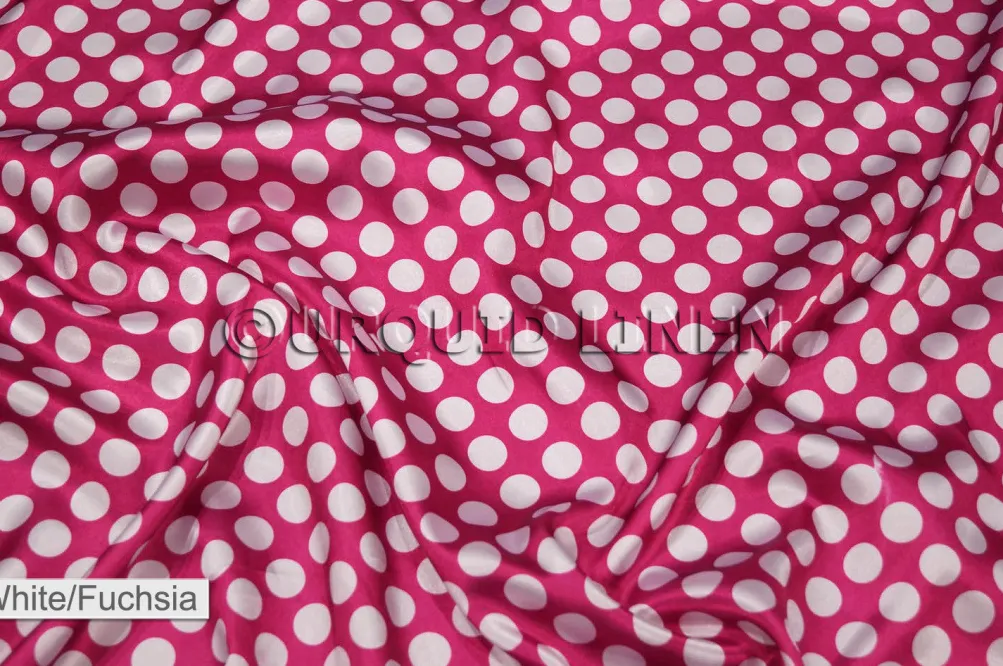 Satin Polka Dot (Charmeuse)