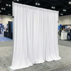 Scuba (Wrinkle-Free) Drapery Panel in White