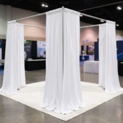 Scuba (Wrinkle-Free) Drapery Panel in White