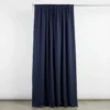Scuba (Wrinkle-Free) Drapery Panel in Navy