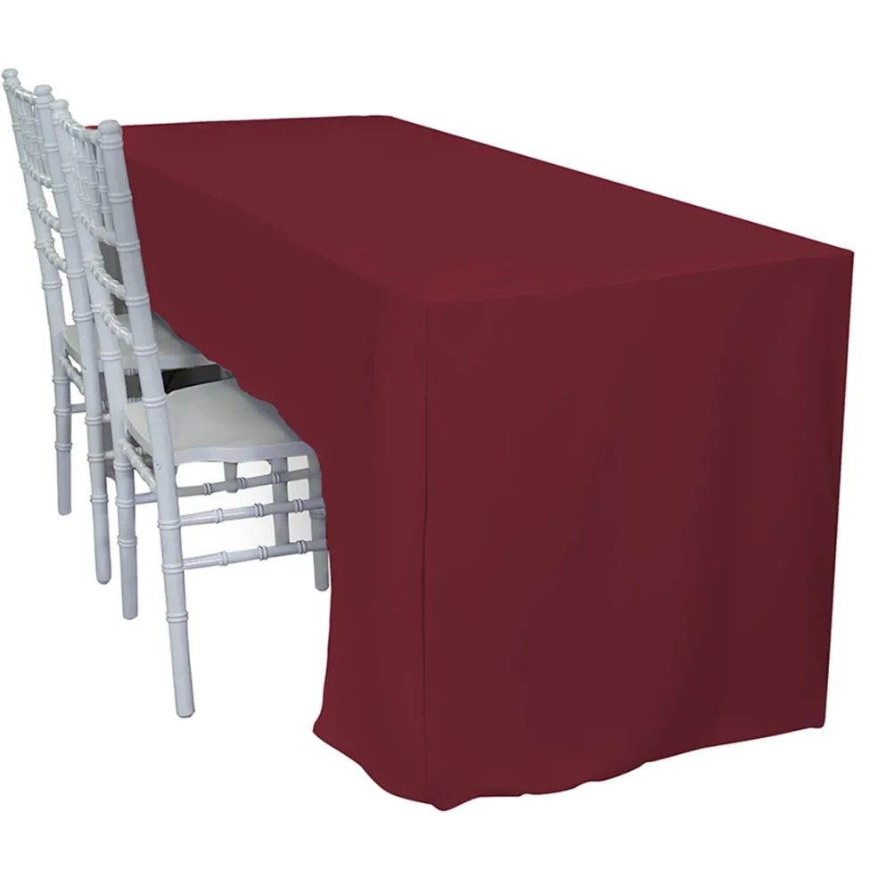 Scuba (Wrinkle-Free) Fitted Tablecloths - Hospitality Line