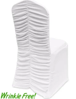 Scuba (Wrinkle-Free) Rouge V.2 Chair Cover - Premium Quality