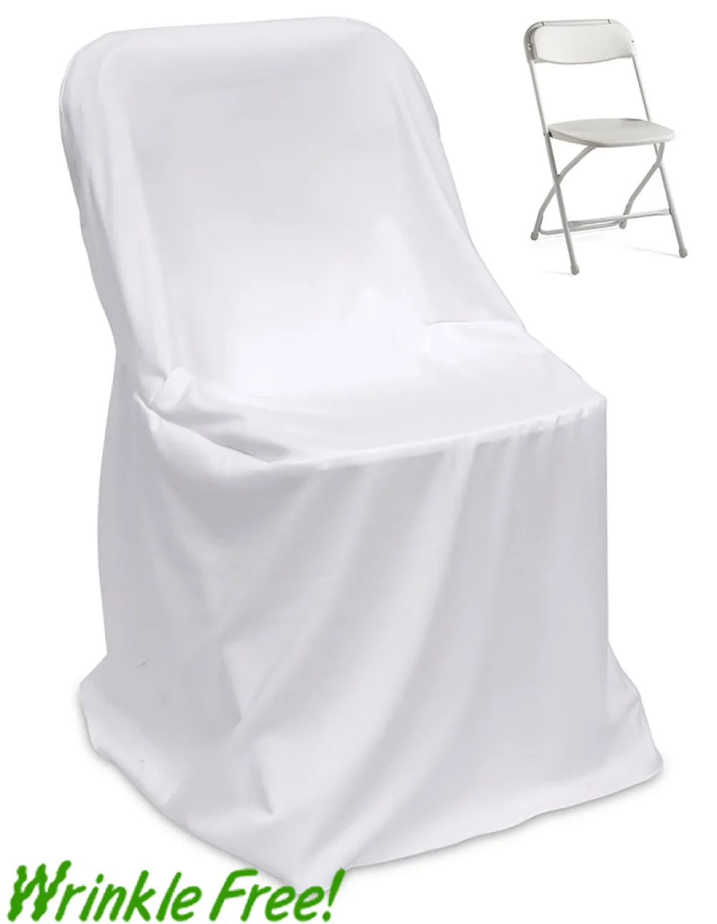 Scuba (Wrinkle-Free) Samsonite Plastic Folding Chair Cover - Premium Quality
