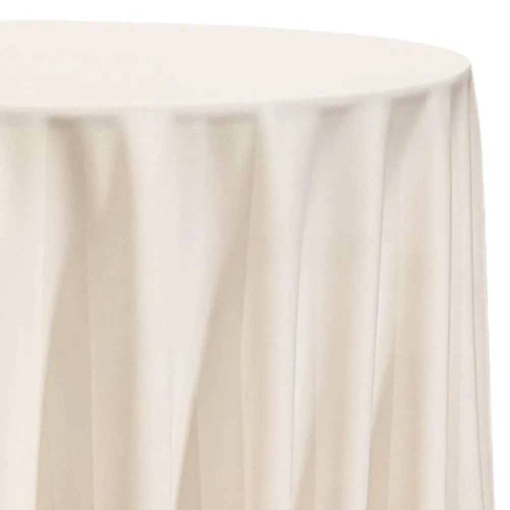 Scuba (Wrinkle-Free) Table Linen in Ivory