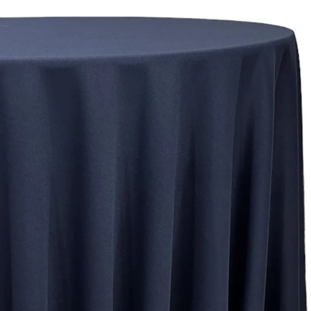 Scuba (Wrinkle-Free) Table Linen in Navy