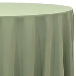 Scuba (Wrinkle-Free) Table Linen in Sage Mint