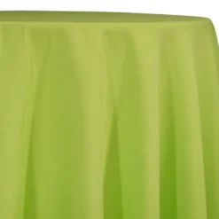 Scuba (Wrinkle-Free) Table Linen in Apple Green 504