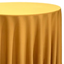 Scuba (Wrinkle-Free) Table Linen in Gold 1326