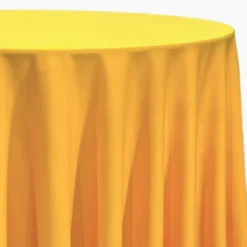 Scuba (Wrinkle-Free) Table Linen in Yellow 1900