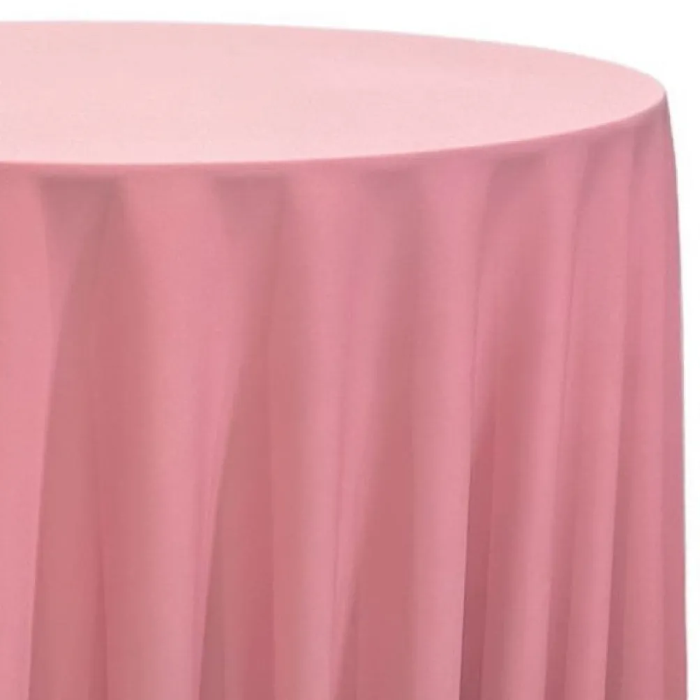 Scuba (Wrinkle-Free) Table Linen in Dusty Rose 1162