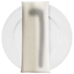 Scuba (Wrinkle-Free) Table Napkin in Off White