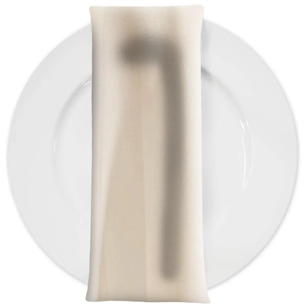 Scuba (Wrinkle-Free) Table Napkin in Ivory