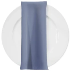 Scuba (Wrinkle-Free) Table Napkin in Deep Blue 116