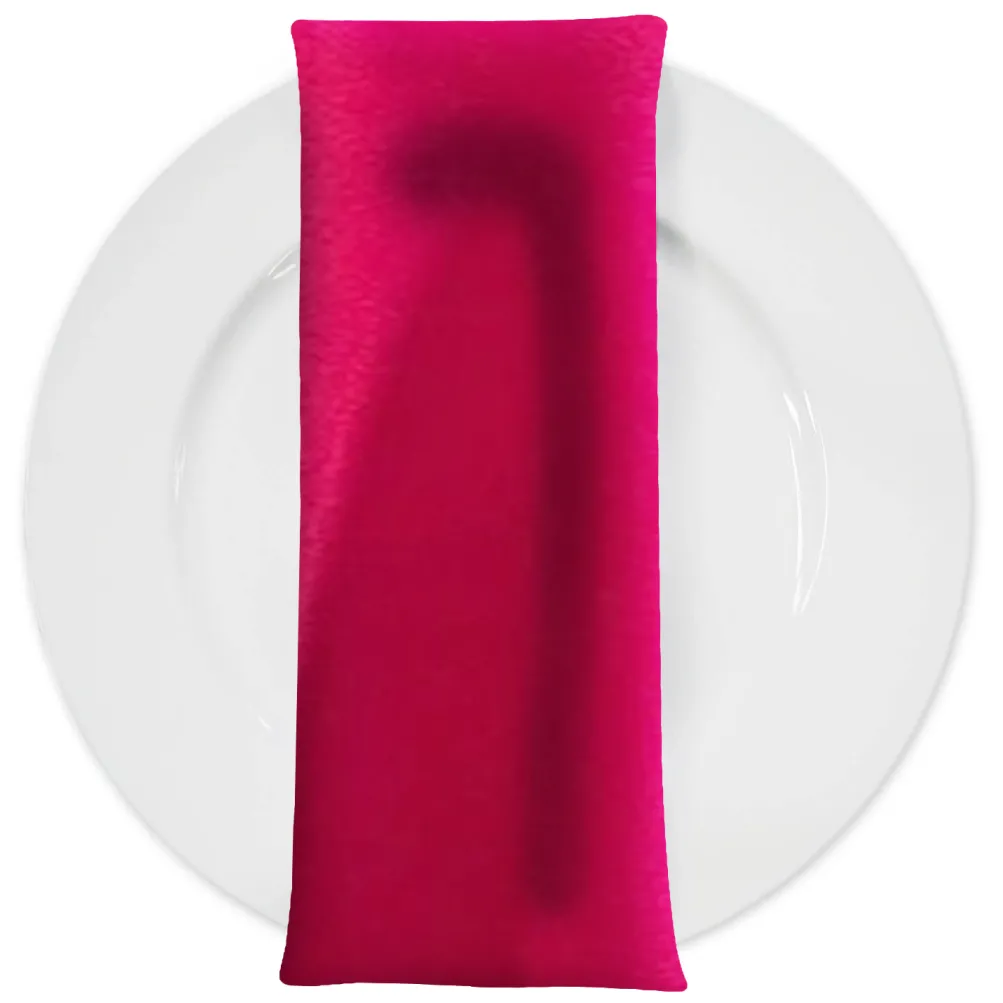 Scuba (Wrinkle-Free) Table Napkin in Fuchsia