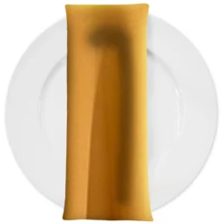 Scuba (Wrinkle-Free) Table Napkin in Gold 1326
