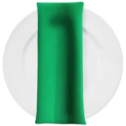 Scuba (Wrinkle-Free) Table Napkin in Kelly Green 1260
