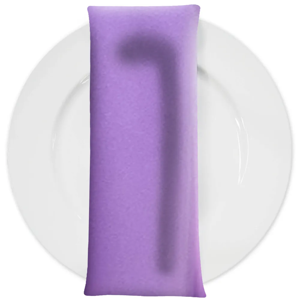 Scuba (Wrinkle-Free) Table Napkin in Lilac 1174