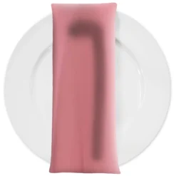 Scuba (Wrinkle-Free) Table Napkin in Dusty Rose 1162