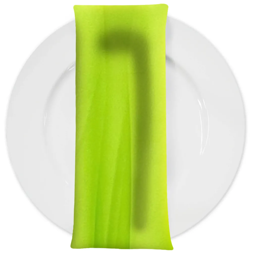 Scuba (Wrinkle-Free) Table Napkin in Lime 1725