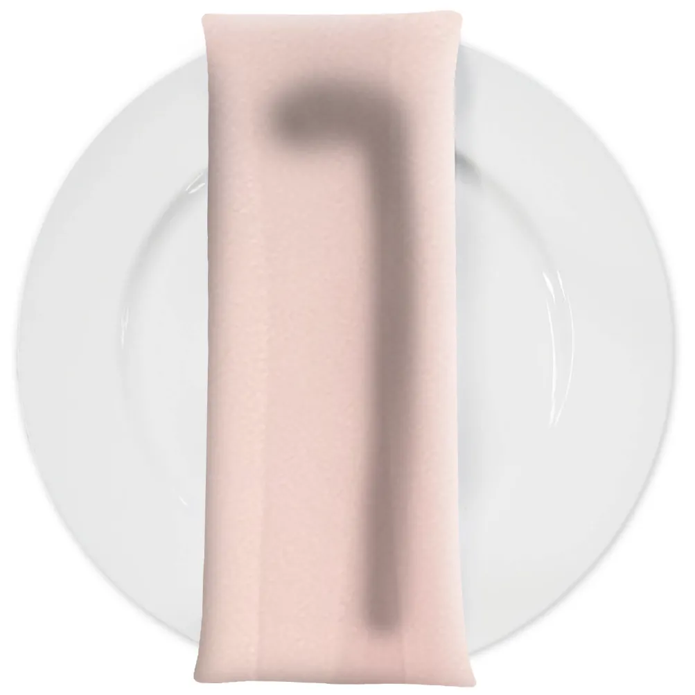 Scuba (Wrinkle-Free) Table Napkin in Pink Salmon 1720