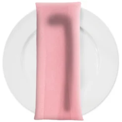 Scuba (Wrinkle-Free) Table Napkin in Pink