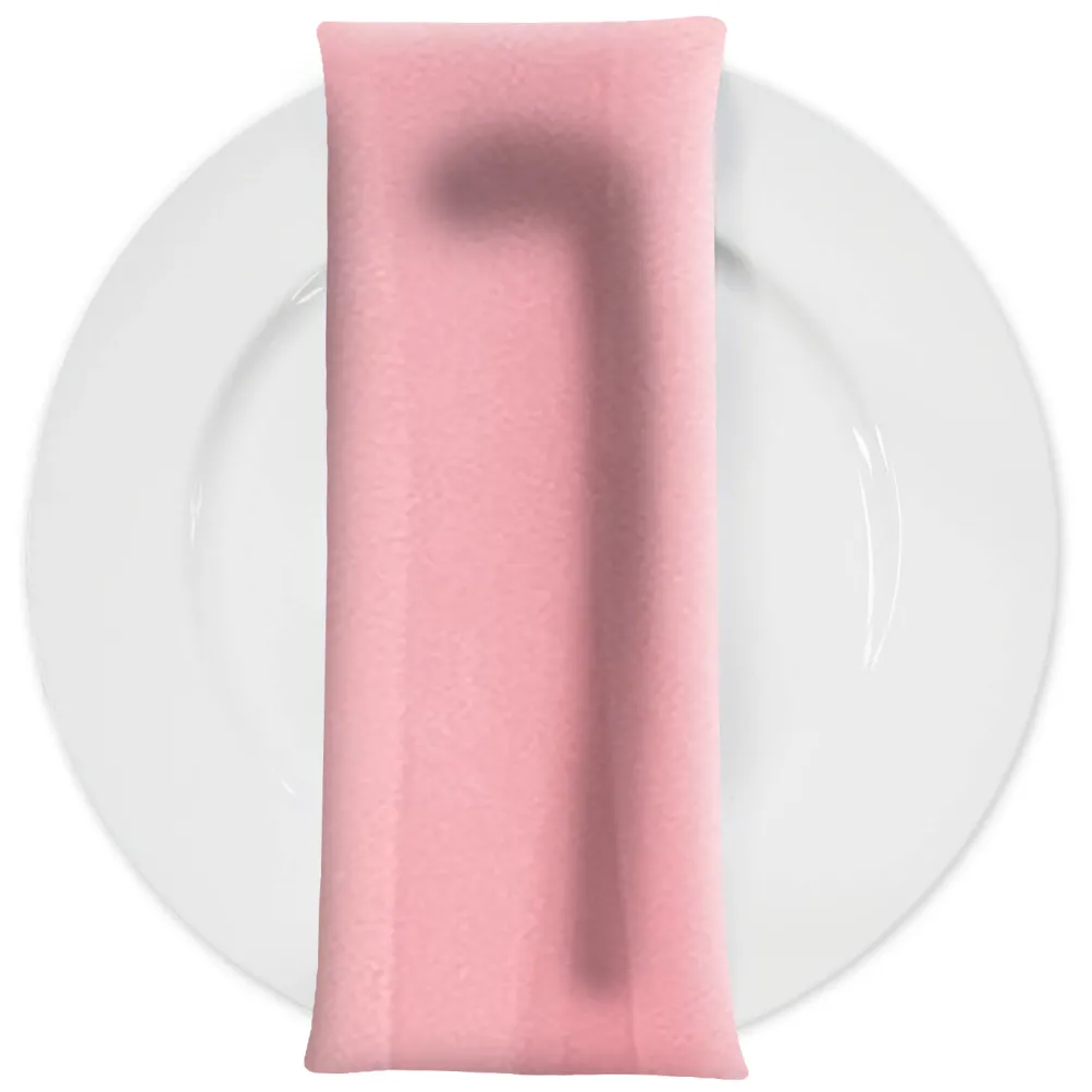Scuba (Wrinkle-Free) Table Napkin in Pink