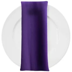 Scuba (Wrinkle-Free) Table Napkin in Purple 1258