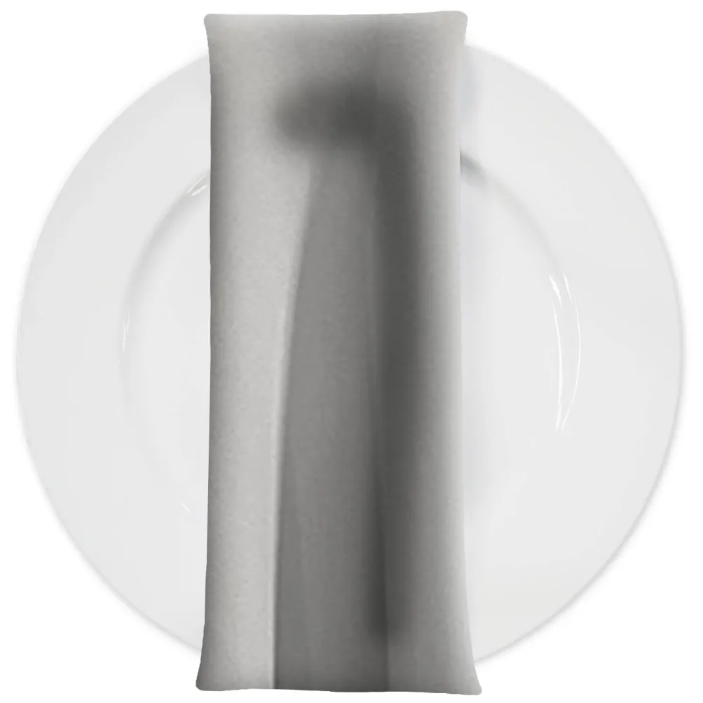 Scuba (Wrinkle-Free) Table Napkin in Silver 1310