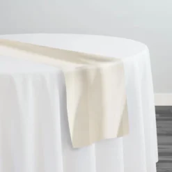 Scuba (Wrinkle-Free) Table Runner in Off White
