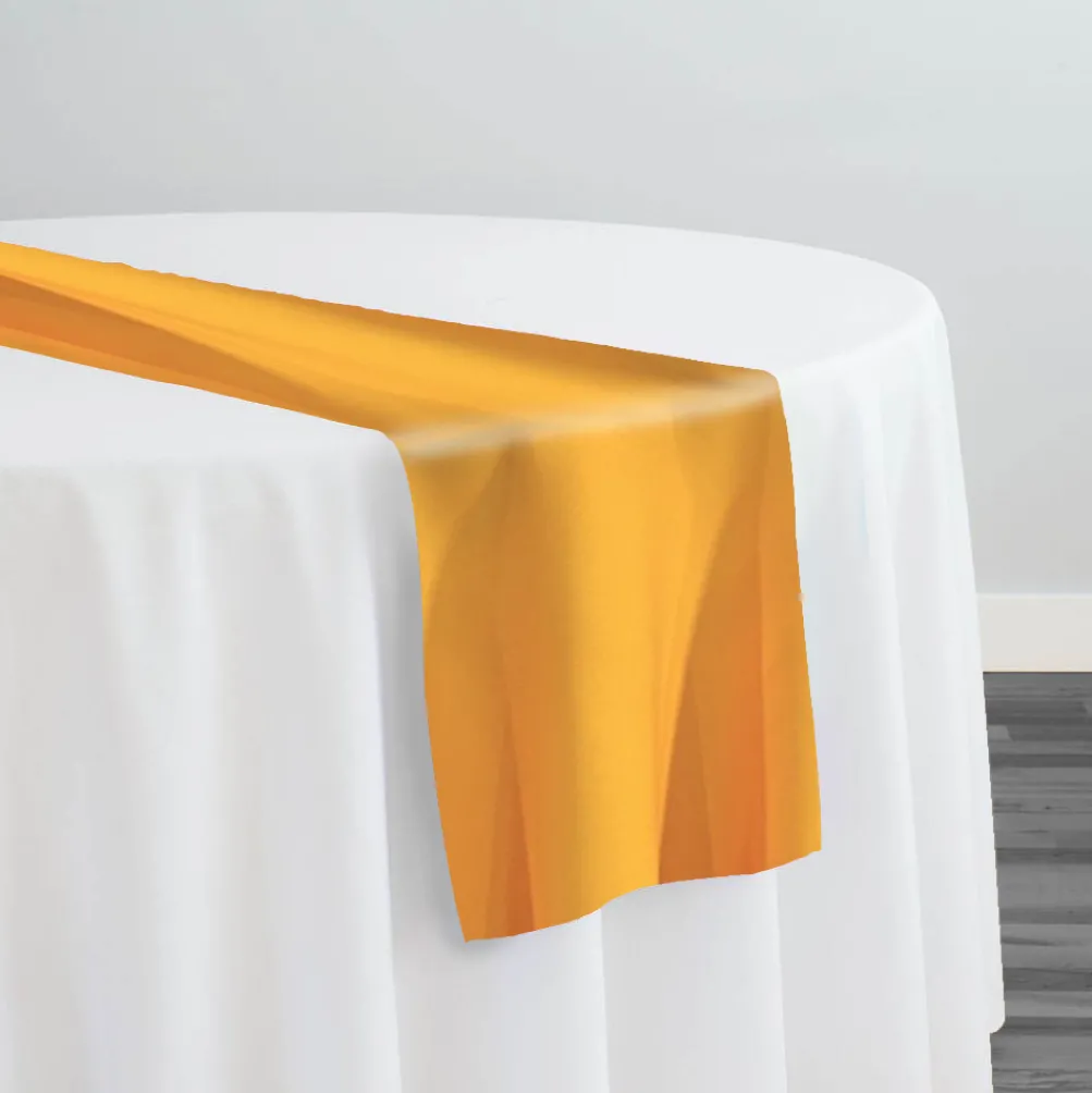 Scuba (Wrinkle-Free) Table Runner in Yellow 1900